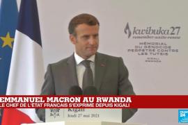 Emmanuel Macron à Kigali 