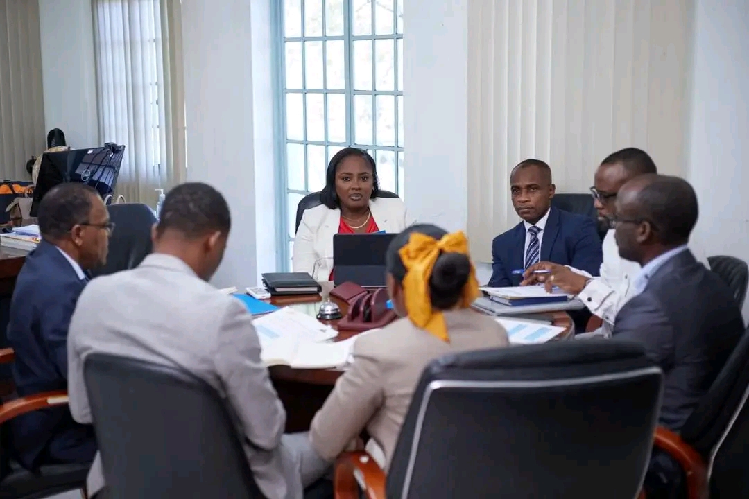 Sandra Paulemon rencontre les membres de la commission de réforme des finances publiques et de gouvernance économique 
