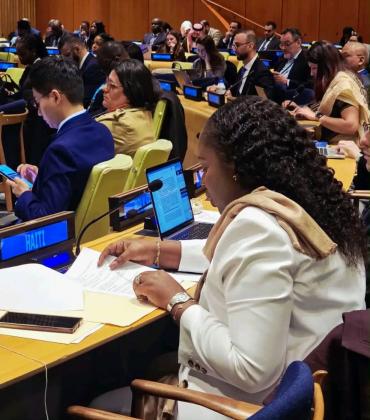  Sandra Paulemon porte le plaidoyer des pays de la CARICOM à l’ONU