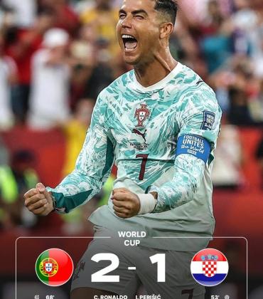 Le Portugal renverse la Croatie et file en huitièmes grâce à Ronaldo et Ramos