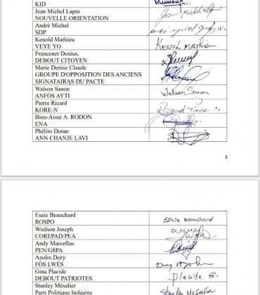 Des groupements et regroupements politiques et appellent à la clarification