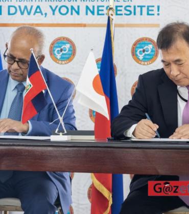 Le Japon et l’OEA signent un accord visant à renforcer le service d’identification nationale en Haïti
