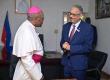 Alix Didier Fils-Aimé s’entretient avec Mgr Launay Saturné sur les défis d'Haïti 